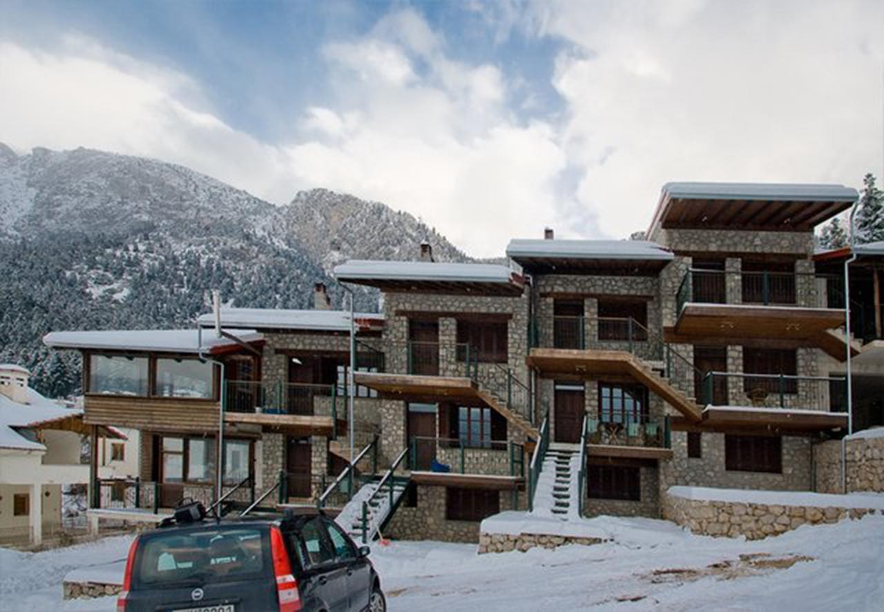 Chalet Christantoni Eláti Buitenkant foto